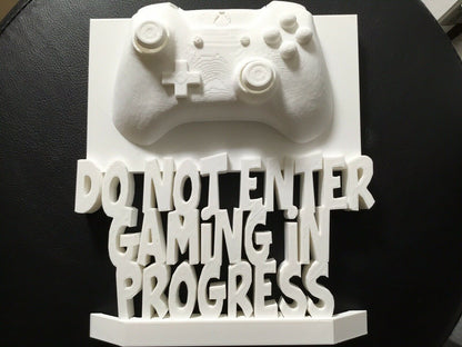 SSWI X-Box Do Not Disturb Door Sign or Display Stand Gamer for XBOX X BOX