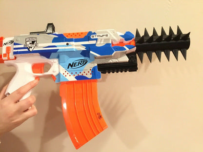 SSWI (Any Color) NERF Compatible Stryfe Lower Picatinny Rail Mod to Nerf Gun