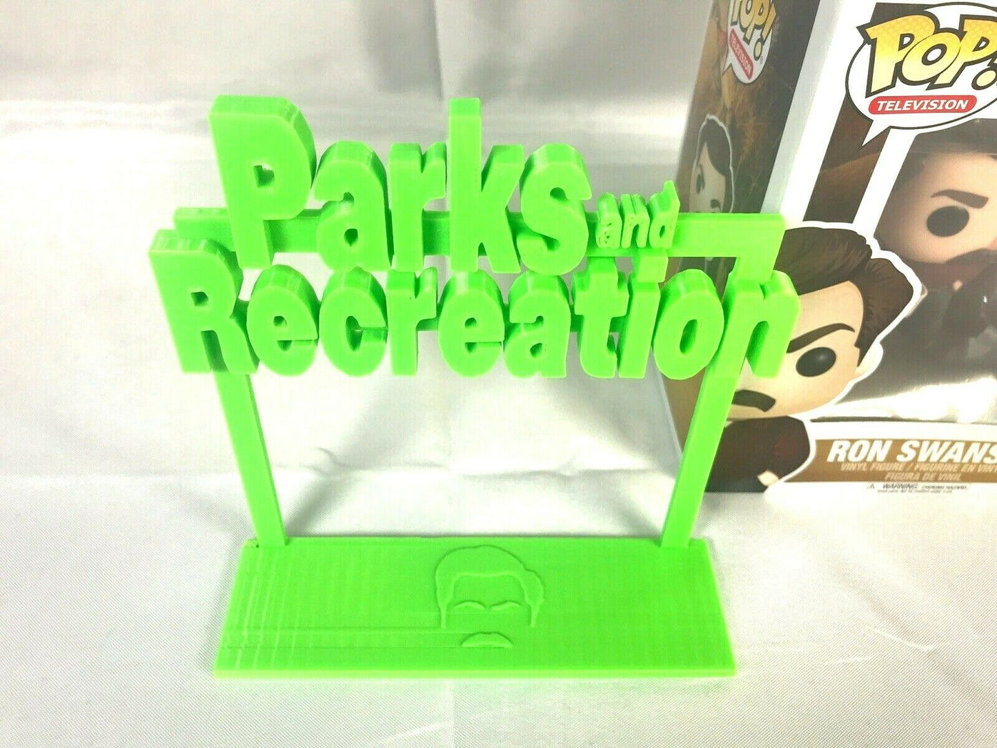 Parks and Recreation Display Sign Stand POP Dorbz Wobblers Collectibles TV Show