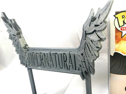 Super Natural Display Sign Stand POP Dorbz Wobblers Collectibles TV Show Fan Art