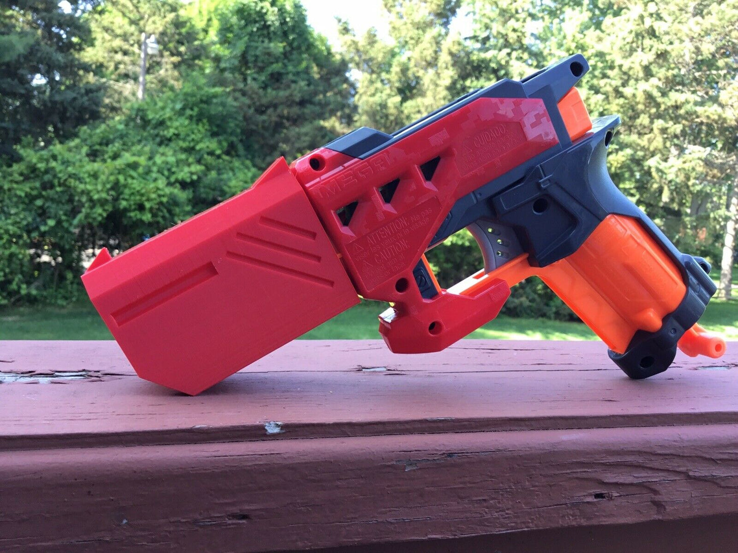 SSWI Nerf Mega Bigshock (No Regrets) Tactical Barrel - Custom Mod (Barrel Only)