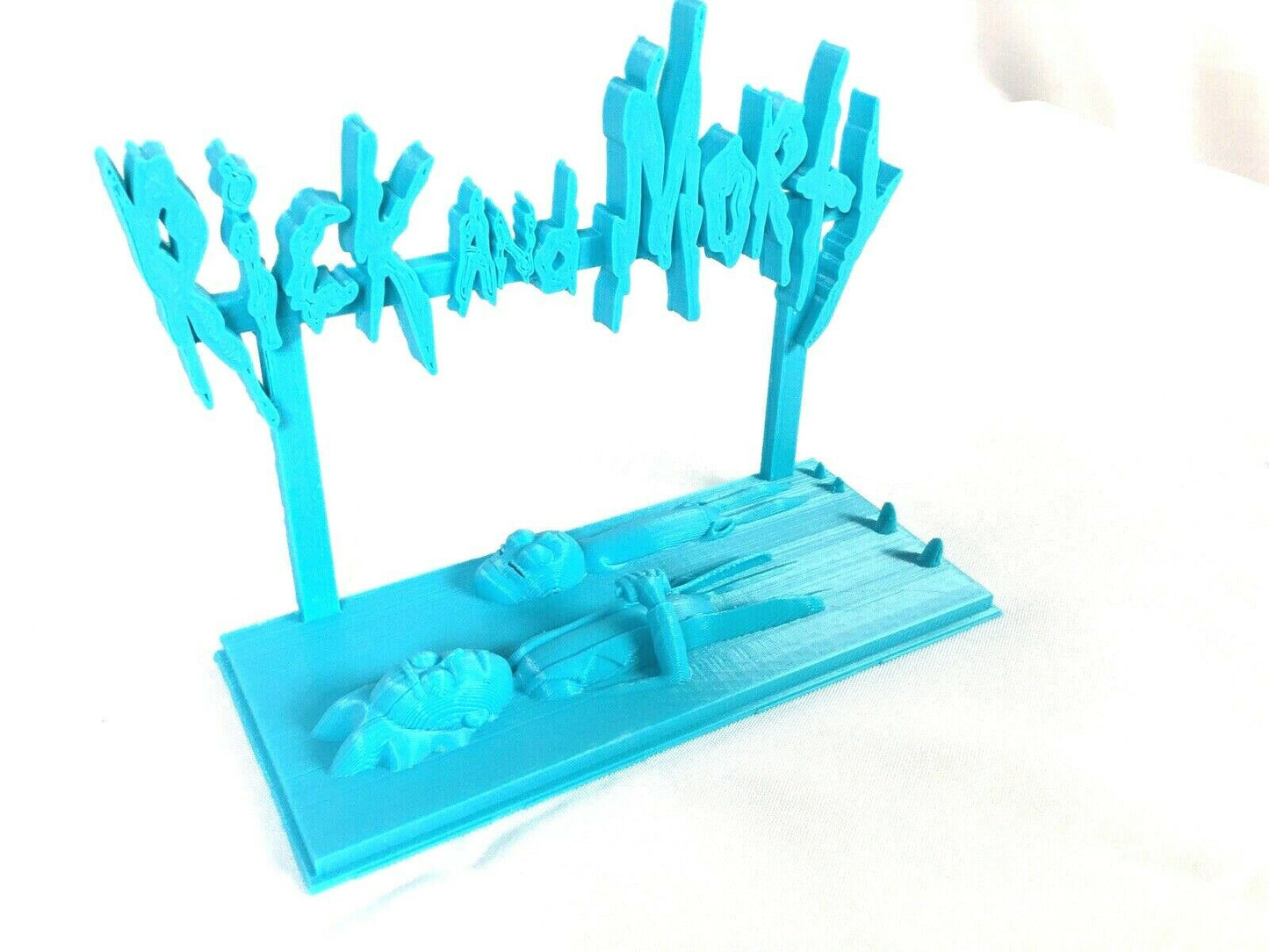 Rick and Morty Carbonite (Fan Art) Display Sign POP Dorbz Wobblers Collectibles