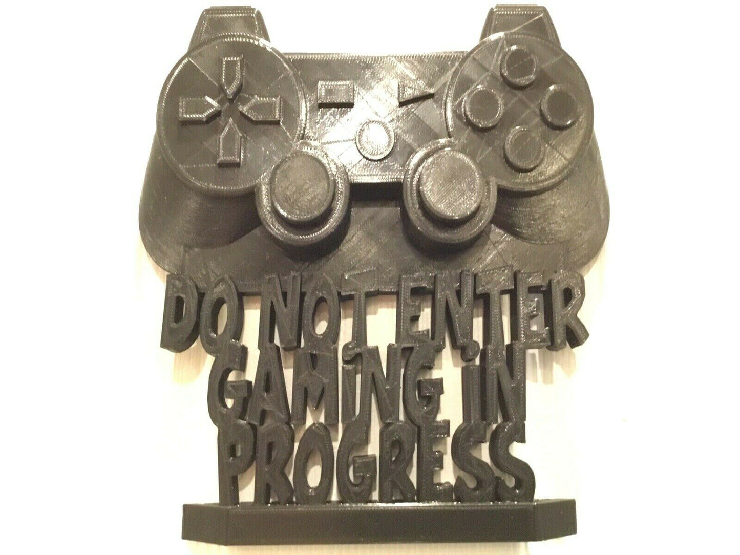 SSWI PlayStation Gaming Door Sign Display Stand Gamer for PS Play Station