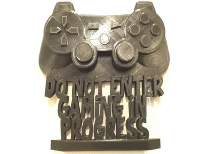 SSWI PlayStation Gaming Door Sign Display Stand Gamer for PS Play Station
