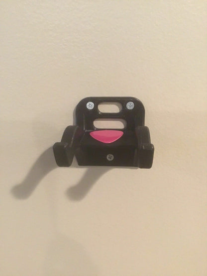 New Guitar / Bass Wall Display Hanger Mount Holder Bracket & Guitar Pick Shelf