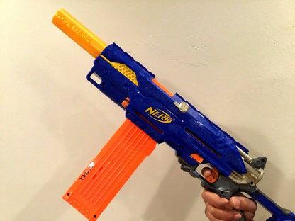 Custom Engraved ANY COLOR Twist on Barrel NERF RapidStrike Stryfe Modulus & more
