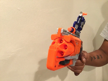Nerf Jolt Blaster Mod Rail Connector to Tactical Rail - Attach Jolt to any Nerf