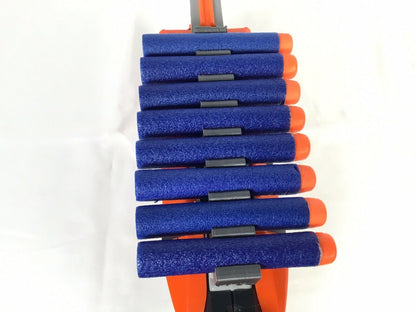 SSWI Nerf Compatible Tactical Rail Ammo Holder Holds 6, 8 or 10 Darts Universal