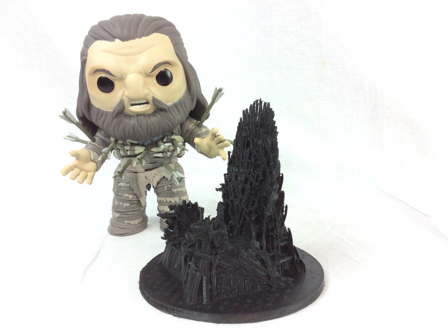 Game Of Thrones Iron Throne Desktop Business Card or Smart Phone Holder