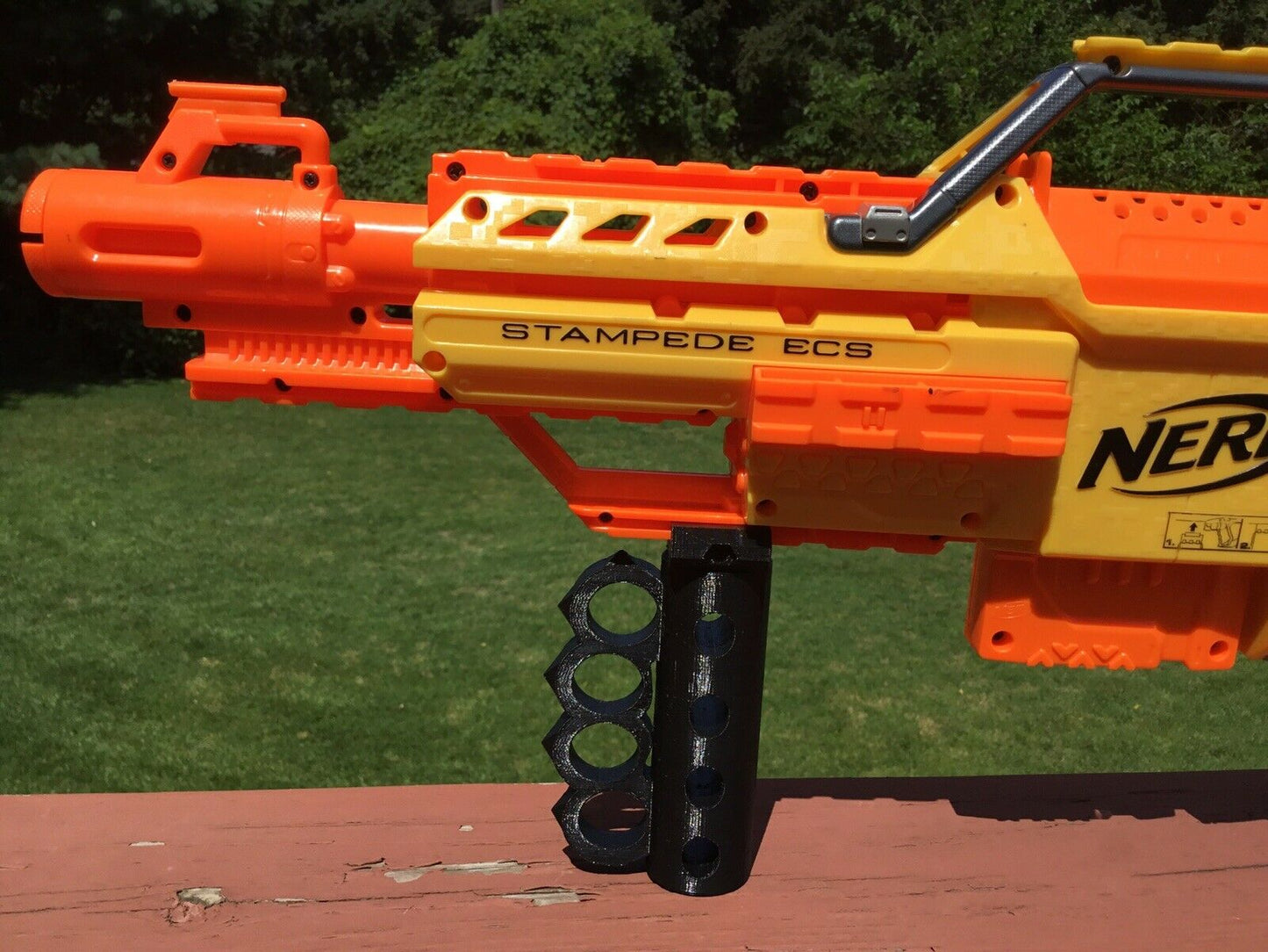 SSWI Custom Nerf Compatible Tactical non Brass Knuckles Fore Grip Front Handle
