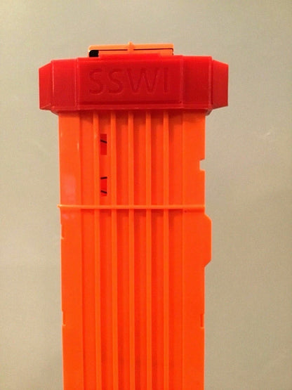 SSWI MAGAZINE MOD CLIP HOLDER For NERF TACTICAL RAIL Custom Attachment Dart Gun