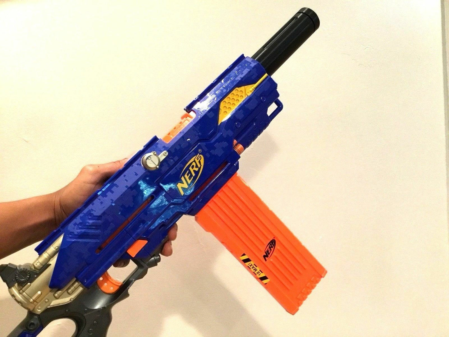 Tactical Silencer Barrel Twist On Extension Attachment Nerf Stryfe Modulus More