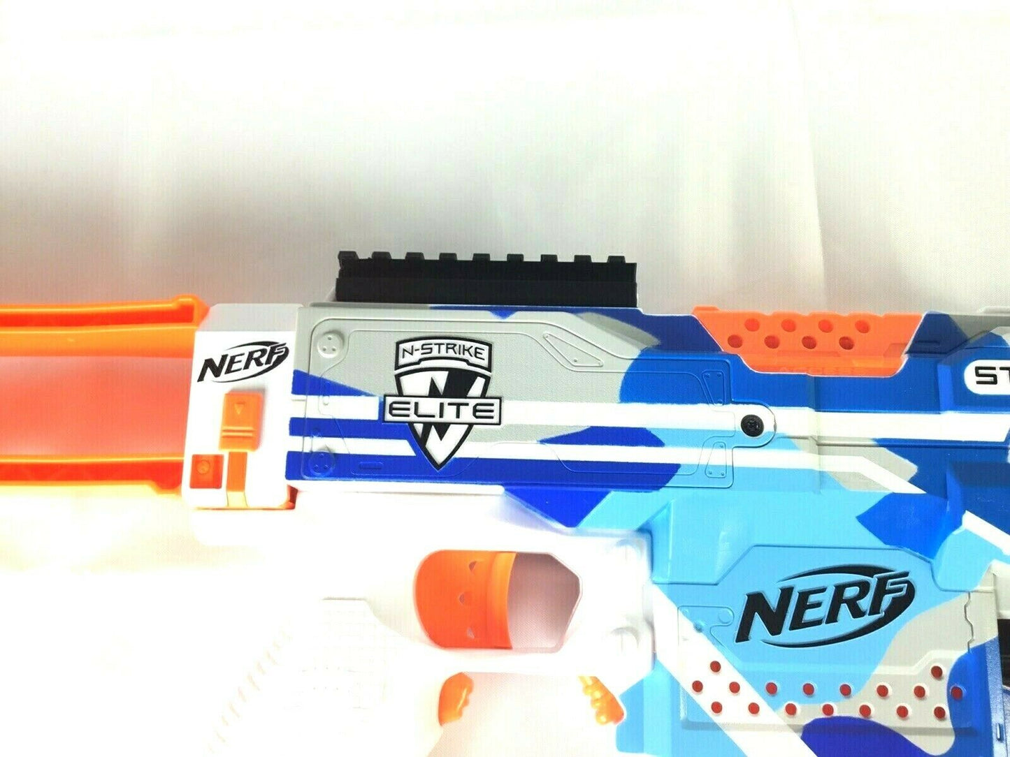 SSWI (Any Color) NERF Compatible Stryfe TOP Picatinny Rail Mod ONLY to Nerf Gun