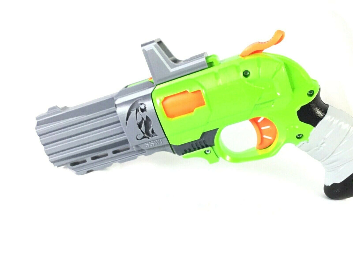 SSWI Modded Nerf DoubleStrike Reaper Tactical Barrel And Iron Site Double Strike