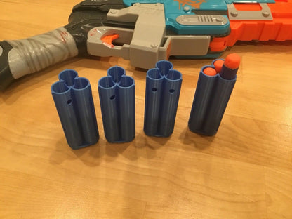 Nerf Compatible Zombie Strike Dart Shell Sledge Fire Blaster SledgeFire (SHELLS ONLY)
