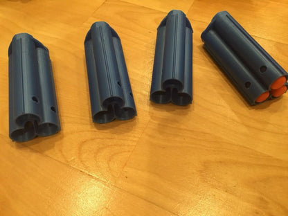 Nerf Compatible Zombie Strike Dart Shell Sledge Fire Blaster SledgeFire (SHELLS ONLY)