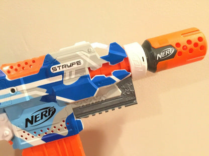SSWI (Any Color) NERF Compatible Stryfe Lower Picatinny Rail Mod to Nerf Gun