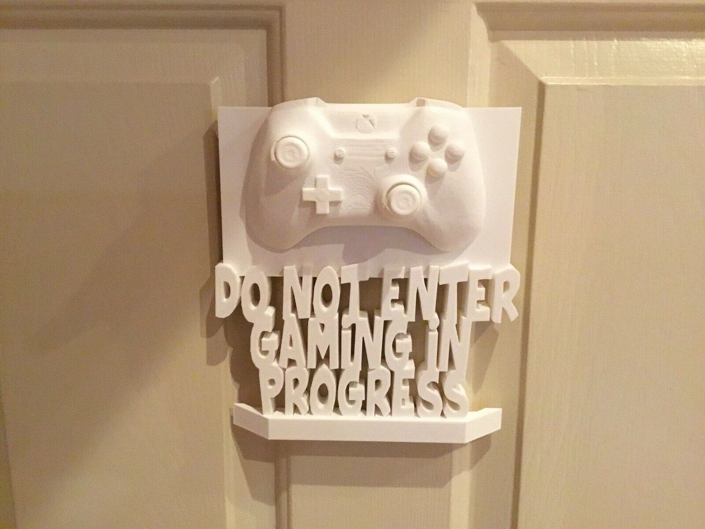 SSWI X-Box Do Not Disturb Door Sign or Display Stand Gamer for XBOX X BOX