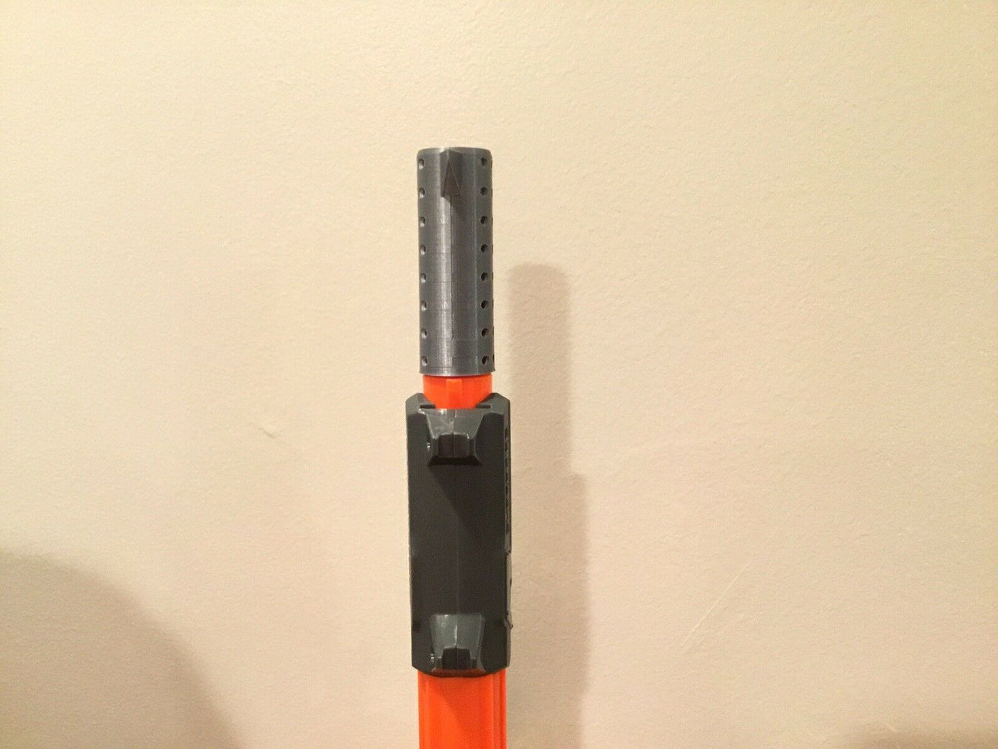 Nerf SharpFire Barrel Suppressor Attachment Extension Mod - Easy Slide On