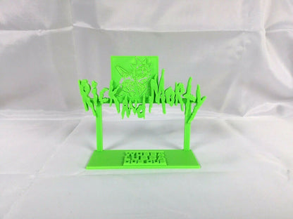 Rick and Morty Wubba Lubba Dub Dub (Fan Art) Display Sign POP Dorbz Collectibles