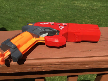 SSWI Nerf Mega Bigshock (JUDGE) Tactical Barrel - Custom Mod (Barrel Only)