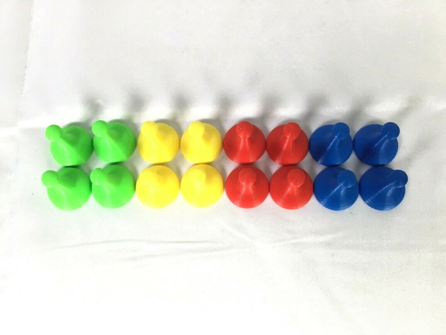 Sorry Board Game Replacement Pieces Parts Pawns Movers 16 Red Green Blue Yellow