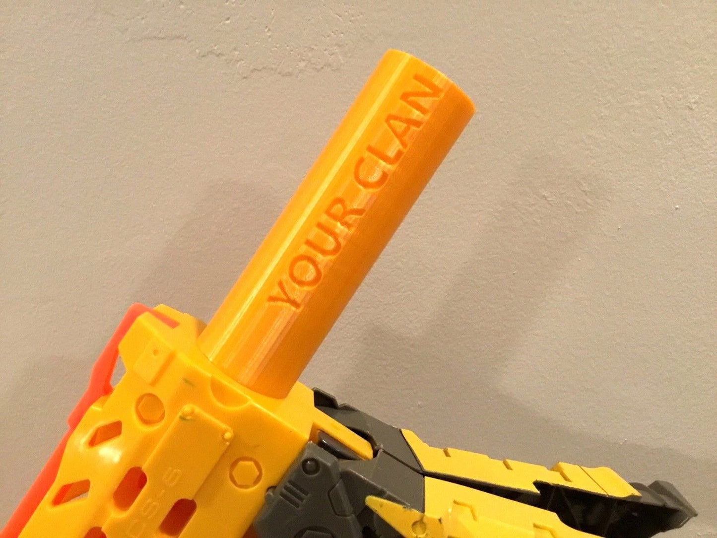 Custom Engraved ANY COLOR Twist on Barrel NERF RapidStrike Stryfe Modulus & more