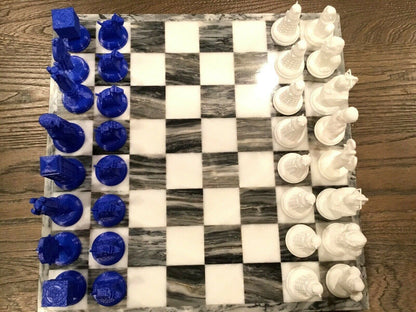 Doctor Who (FAN ART) Chess Set Tardis, Cyberman, Dalek, Weeping Angels, Dr Who