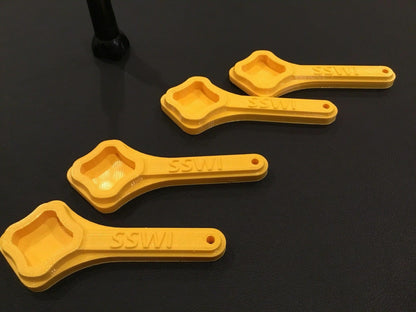 4 Package SSWI GoPro Wrench Tool GoPro Hero 6 5 4 3+ 3/GoPro hero 2018 Key-chain