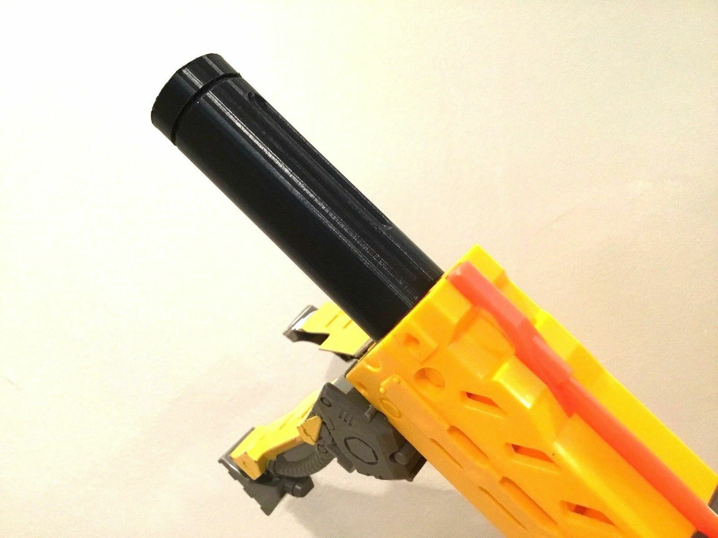 Tactical Silencer Barrel Twist On Extension Attachment Nerf Stryfe Modulus More
