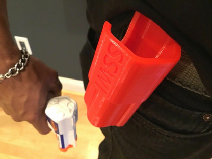 SSWI Custom Nerf N-Strike Elite Triad EX-3 Blaster Holster Belt Loop (Any COLOR)