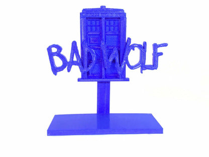 Bad Wolf Doctor Who FAN ART Display Sign POP Dorbz Wobblers Collectibles Dr Who