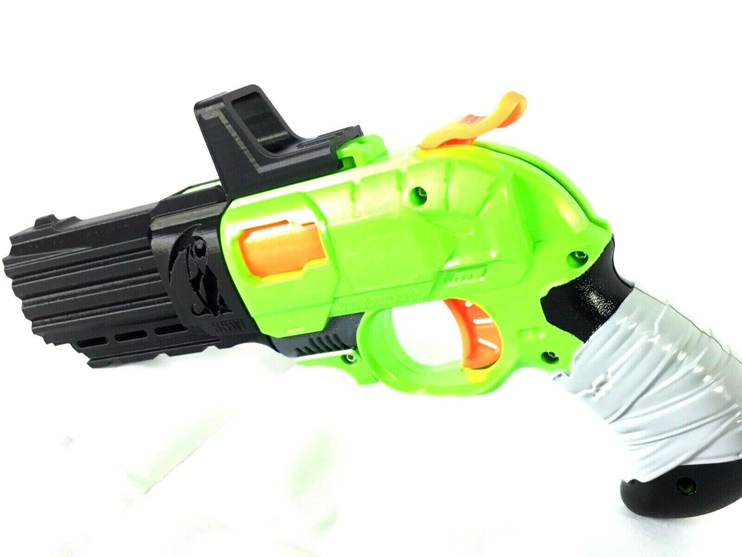 SSWI Modded Nerf DoubleStrike Reaper Tactical Barrel And Iron Site Double Strike