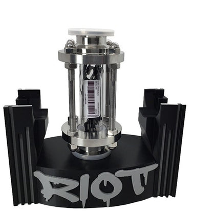 RIOT Symbiote Specimen Containment Vial w/ Custom 3D Display Stand Cosplay Prop