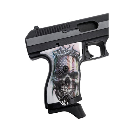 SSWI Custom American Skull Grips for Hi-Point C-9, CF-380 / 9mm & .380 HiPoint