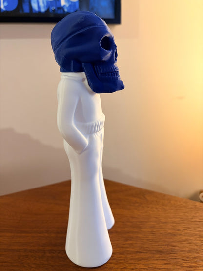 Frozen Charlotte Jack White Collectible Figurine 10" Tall, Solid