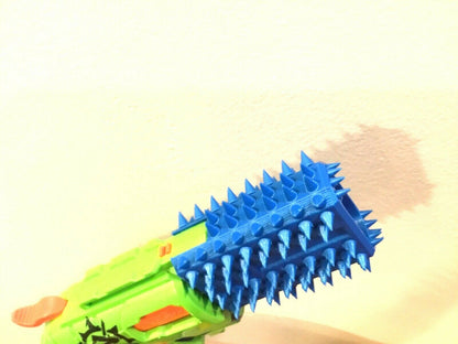 SSWI Modded Nerf DoubleStrike Porcupine Spiked Tactical Barrel Double Strike