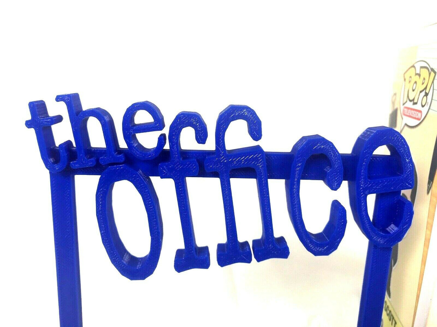 The Office Display Sign Stand POP Dorbz Wobblers Collectibles Dunder Mifflin TV