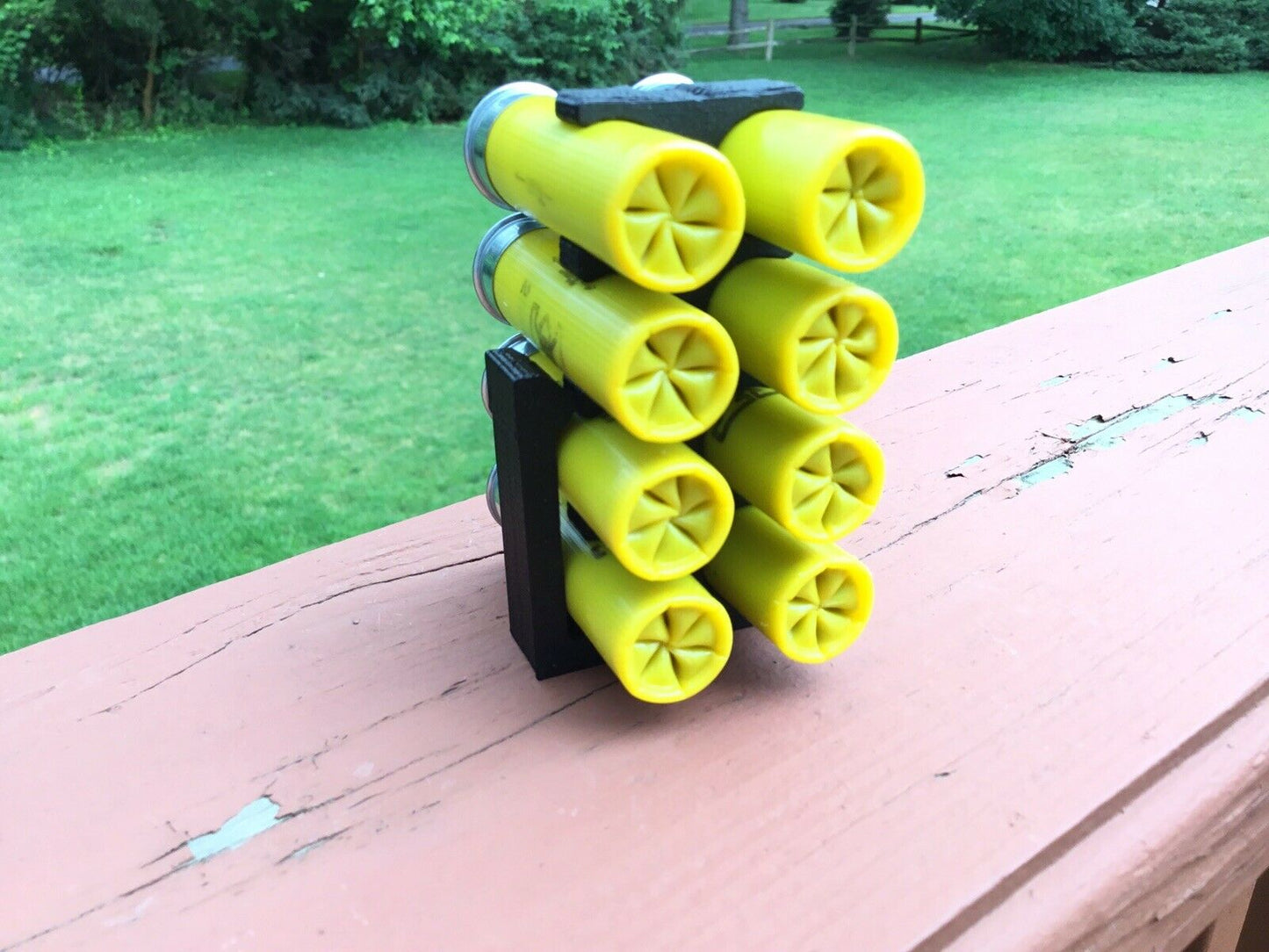 8 Shell Tactical Shotgun 20 Gauge Shell Ammo Holder with Vest / Belt Clip 20 Ga.