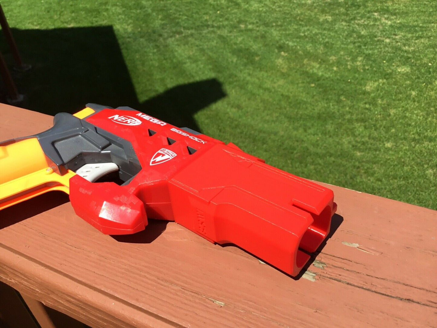 SSWI Nerf Mega Bigshock (JUDGE) Tactical Barrel - Custom Mod (Barrel Only)