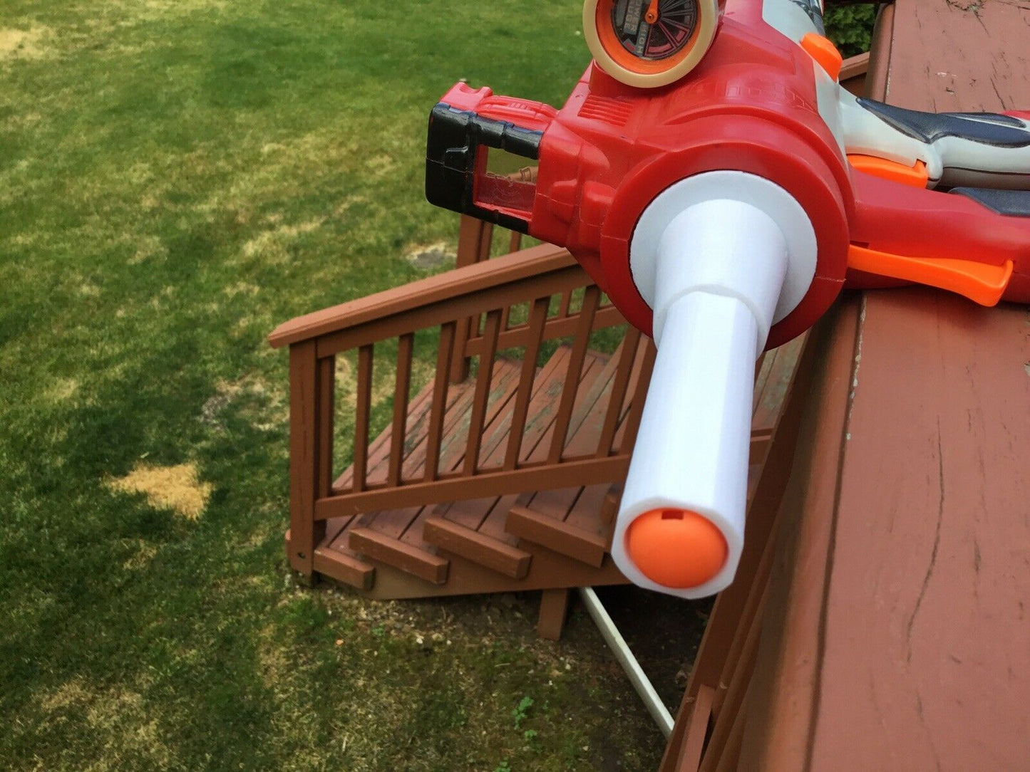 SSWI NERF Compatible N-Strike TITAN AS-V1 to MEGA Dart High Powered Adapter