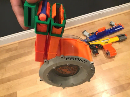 Double Magazine Clip Holder With Belt Loop for Nerf and Worker Mod Magazine Clip