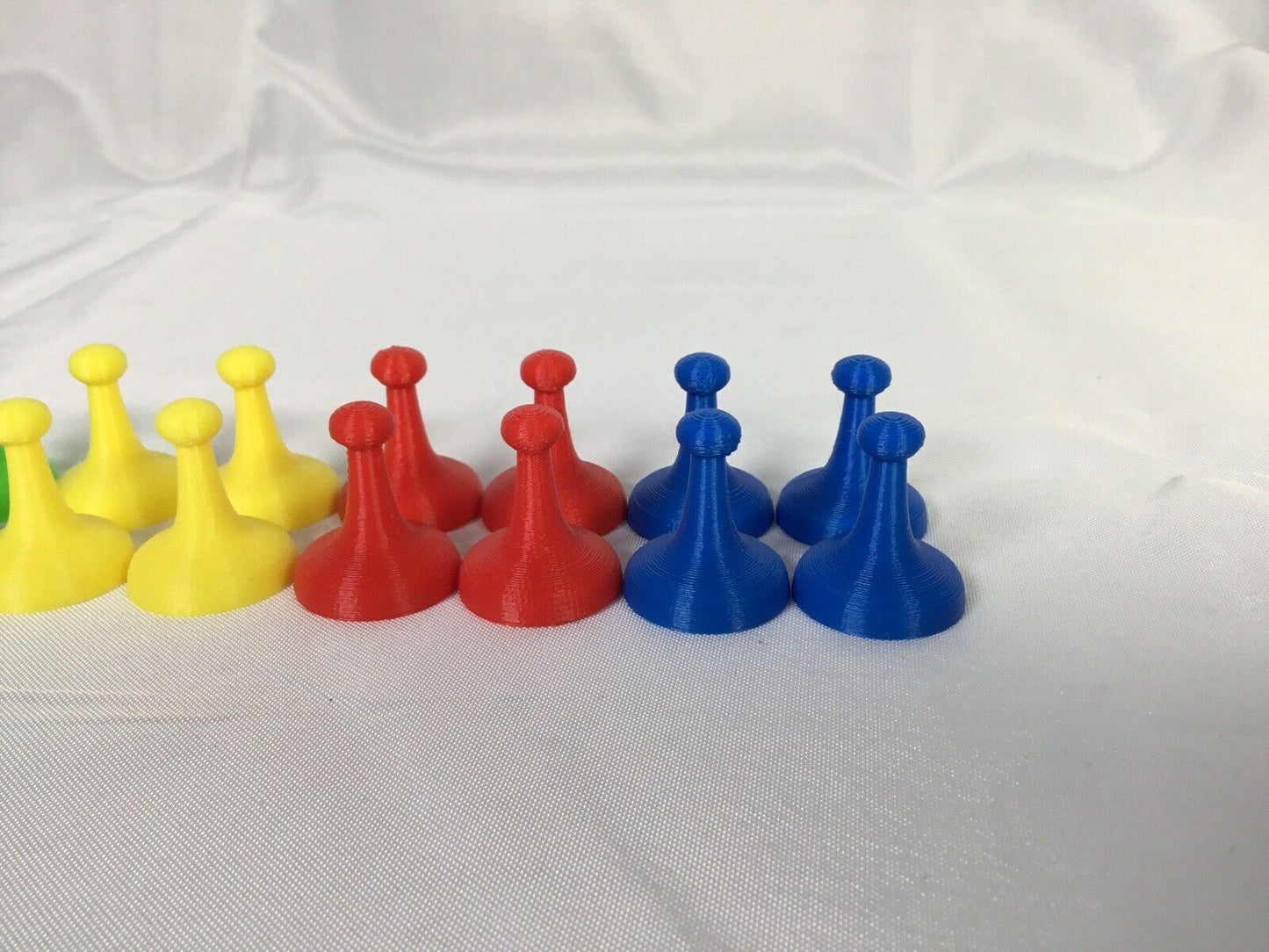 Sorry Board Game Replacement Pieces Parts Pawns Movers 16 Red Green Blue Yellow