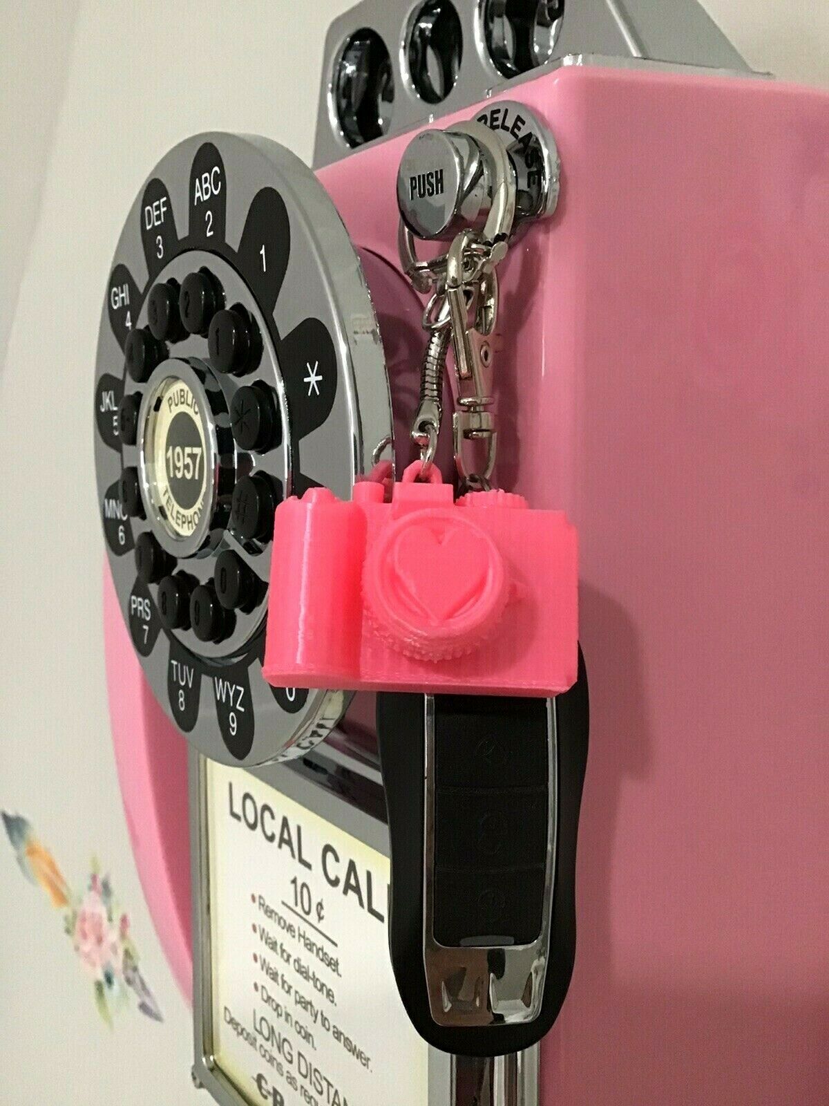 Motivational Capture The Moments Camera Key Chain Inspiration in your Hands!