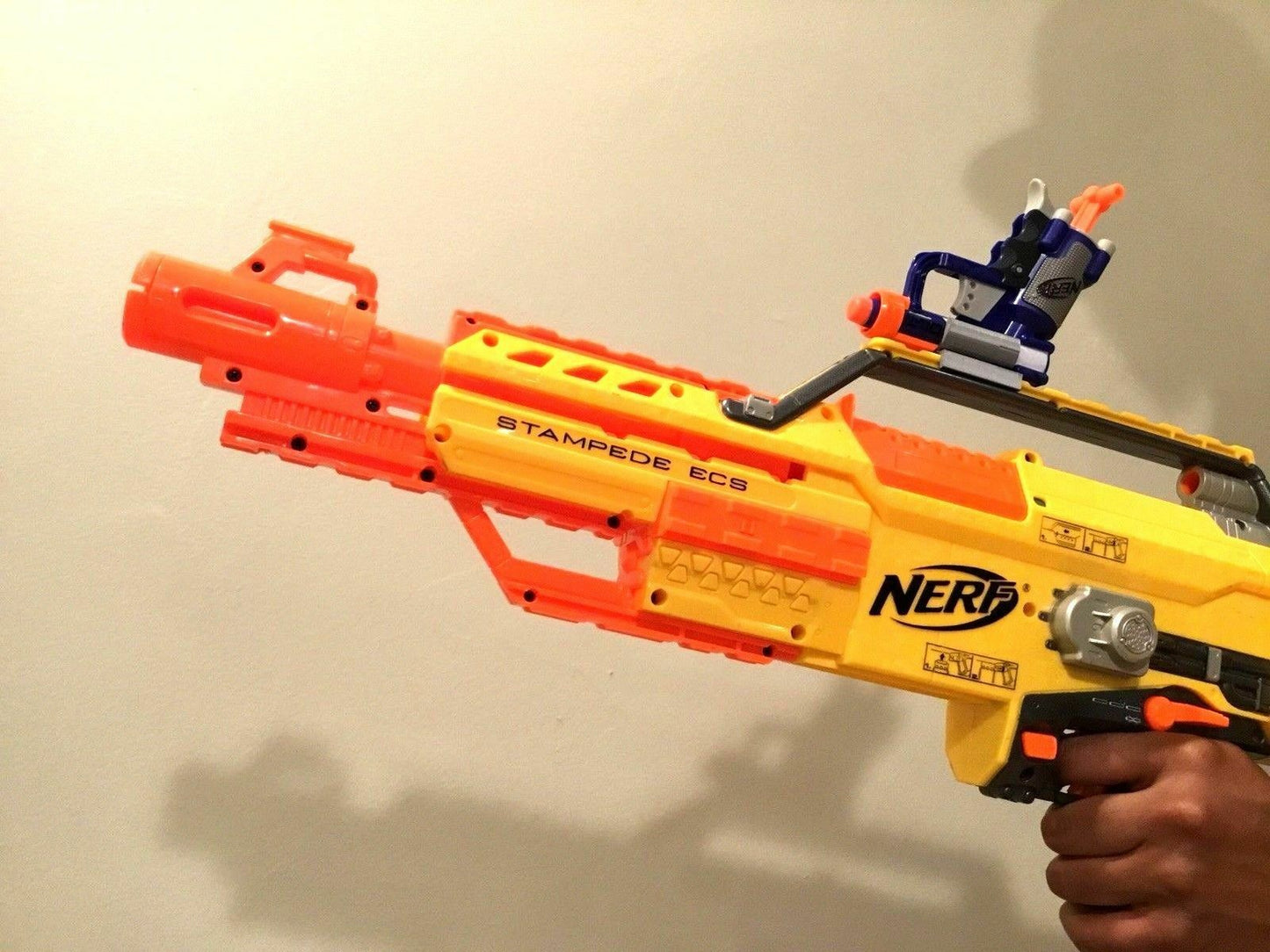 Nerf Jolt Blaster Mod Rail Connector to Tactical Rail - Attach Jolt to any Nerf