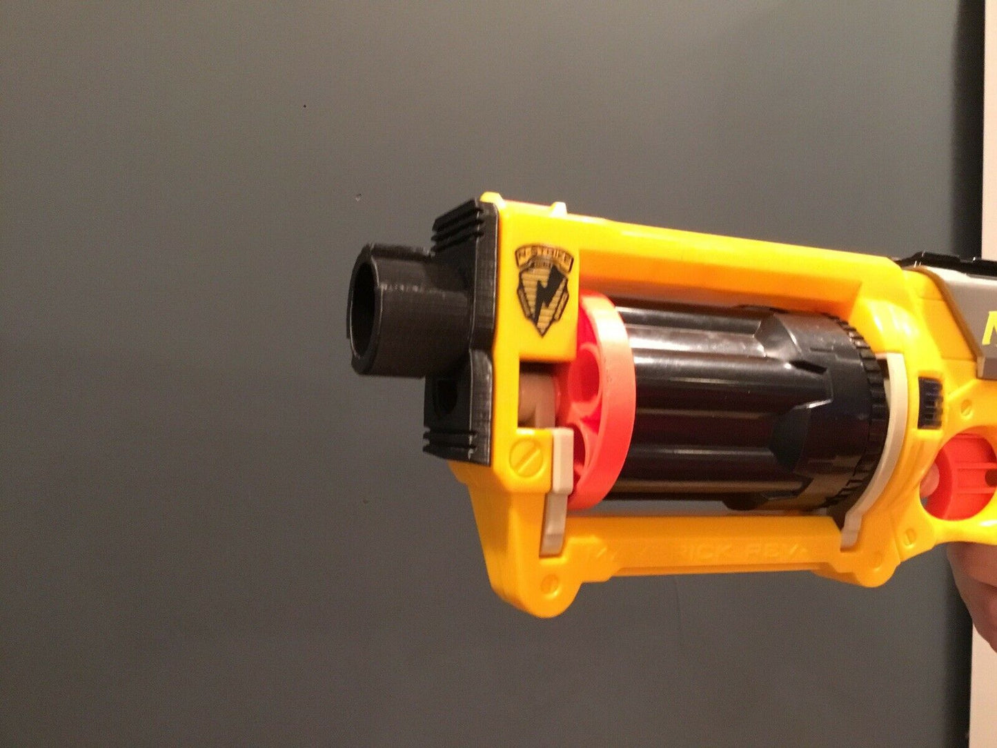 Nerf Maverick Compatible Barrel Muzzle Adapter Attachment ONLY - Easy SSWI MOD
