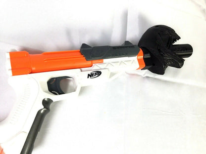 Nerf SharpFire Venom Barrel Suppressor Attachment Extension Mod - Easy Slide On