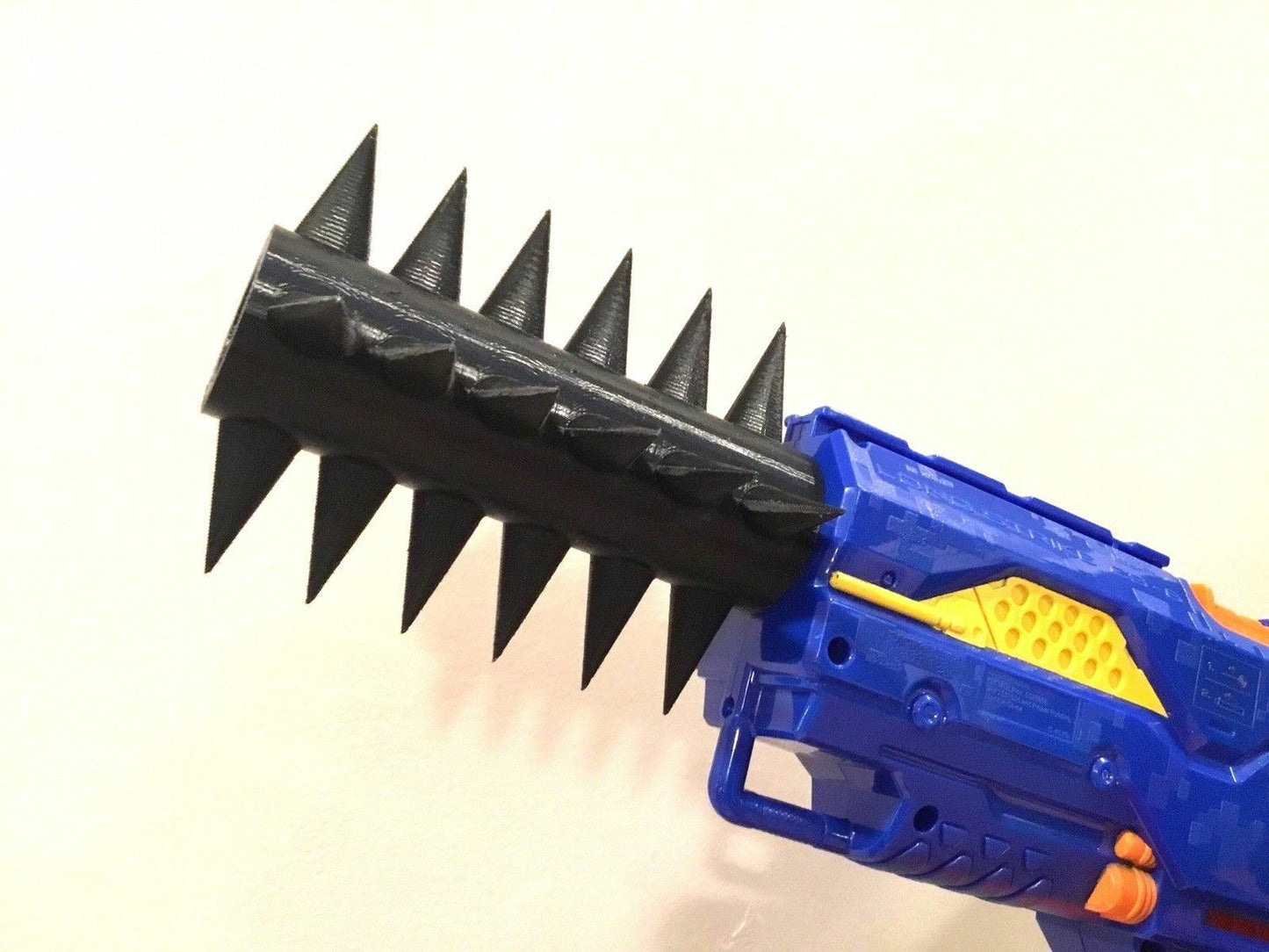 Tactical SPIKED Barrel Twist On Extension Attachment Nerf Stryfe Modulus More