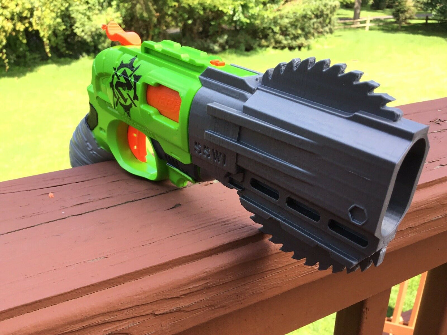 SSWI Modded Nerf DoubleStrike SHREDDER Tactical Barrel - Double Strike Mods