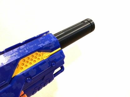 Tactical Silencer Barrel Twist On Extension Attachment Nerf Stryfe Modulus More